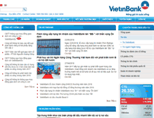 Tablet Screenshot of investor.vietinbank.vn